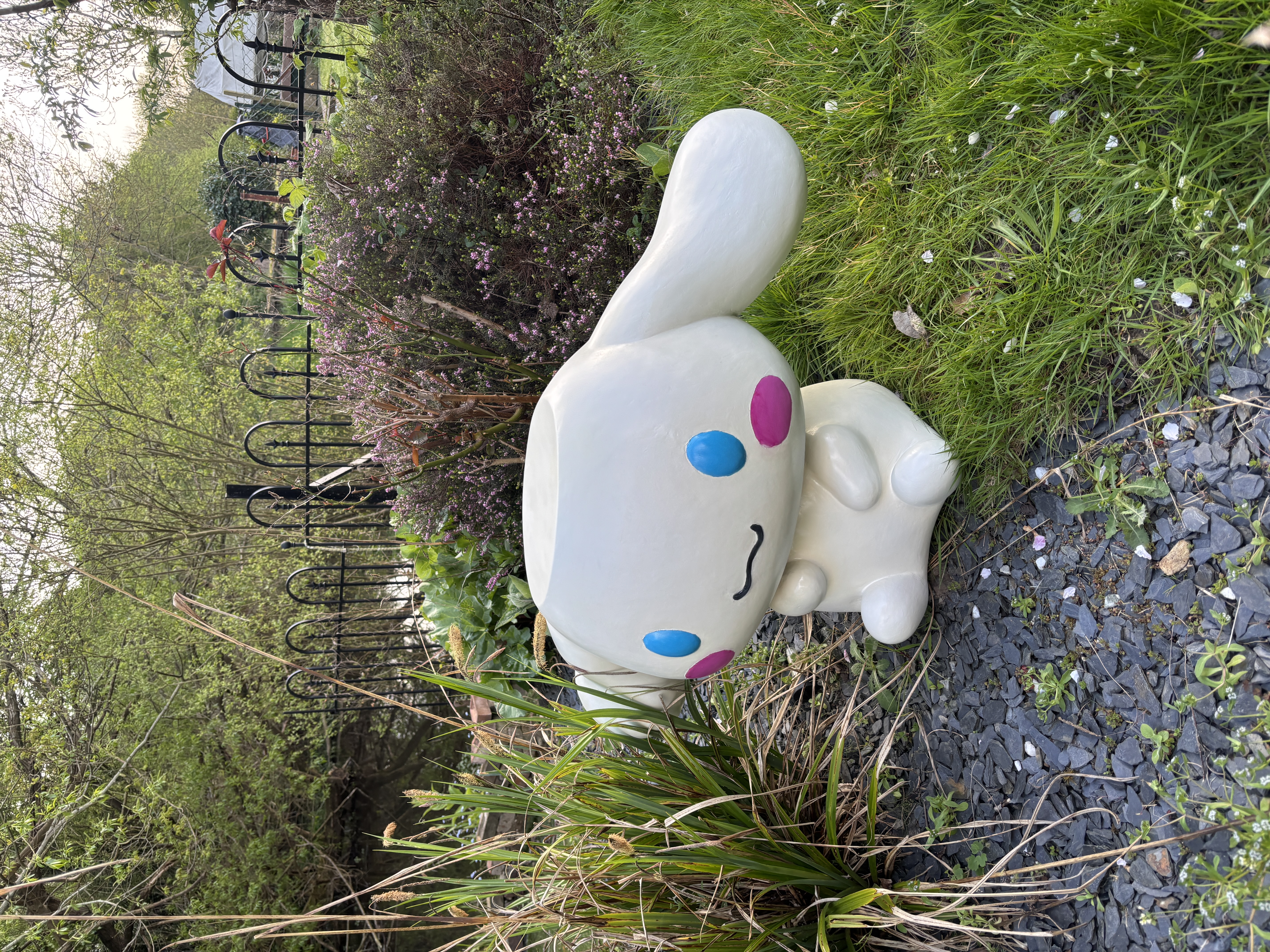 Cinnamoroll face detail