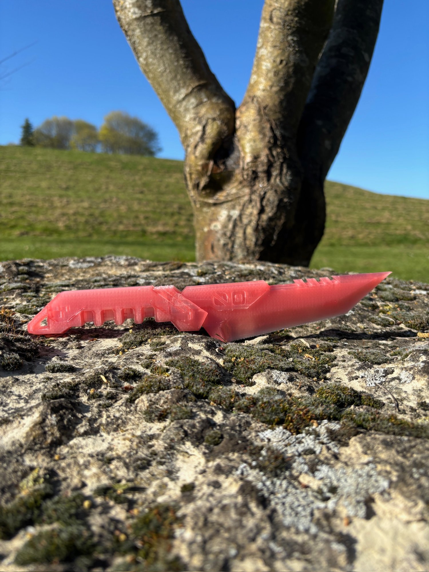 Translucent pink variant